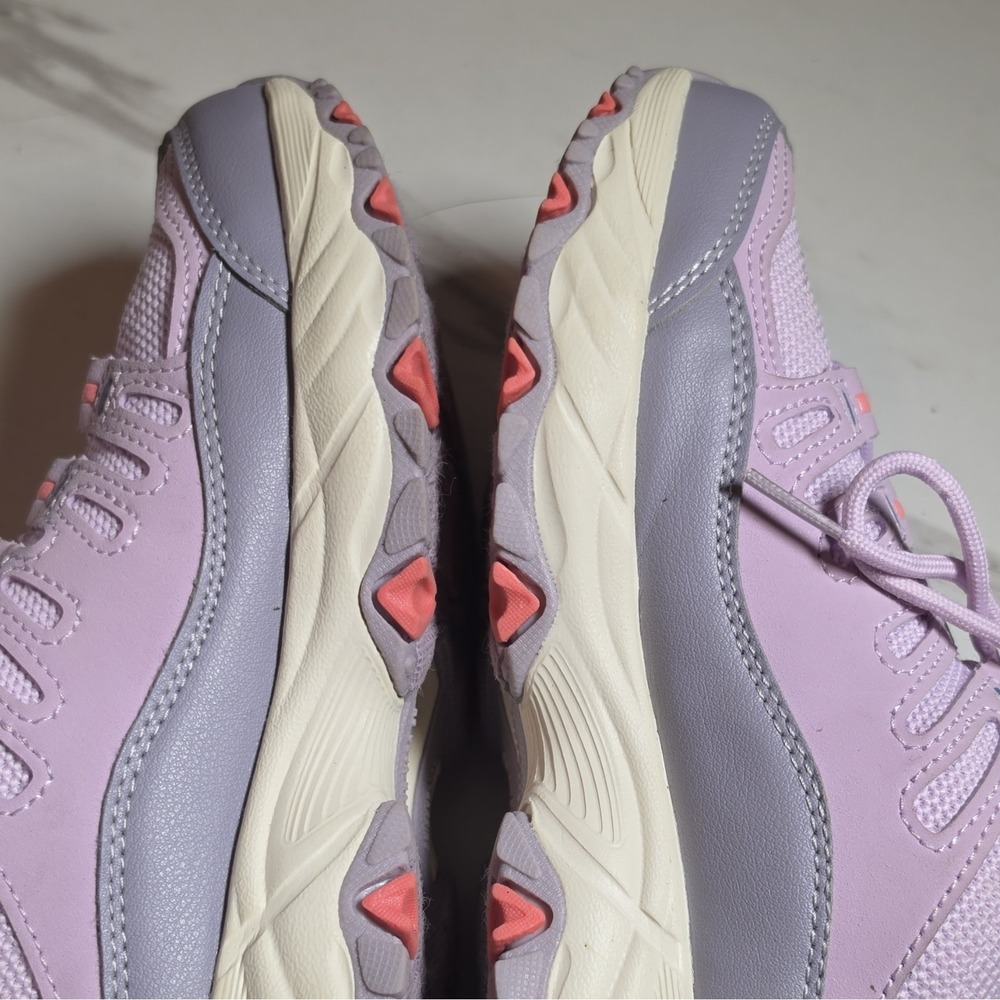Avia Purple/Pink/Gray Solid Low Top Lace Up Women's Athletic Sneakers Logo - Picture 6 of 6